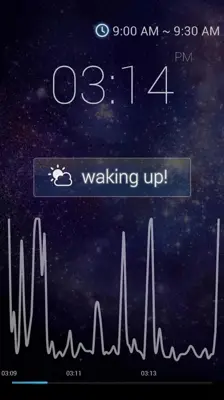 SleepBot - Sleep Cycle Alarm android App screenshot 1